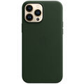 Apple kožený kryt s MagSafe pro iPhone 13 Pro Max, sekvojově zelená_545019954