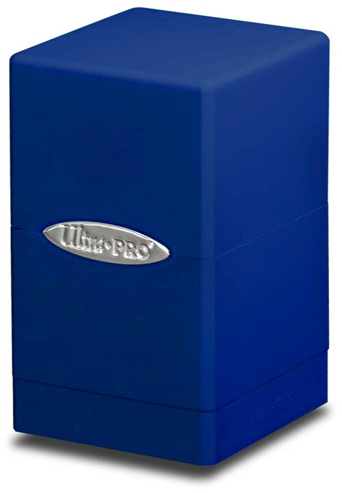 Krabička na karty Ultra Pro: Satin Tower, modrá_1463003843