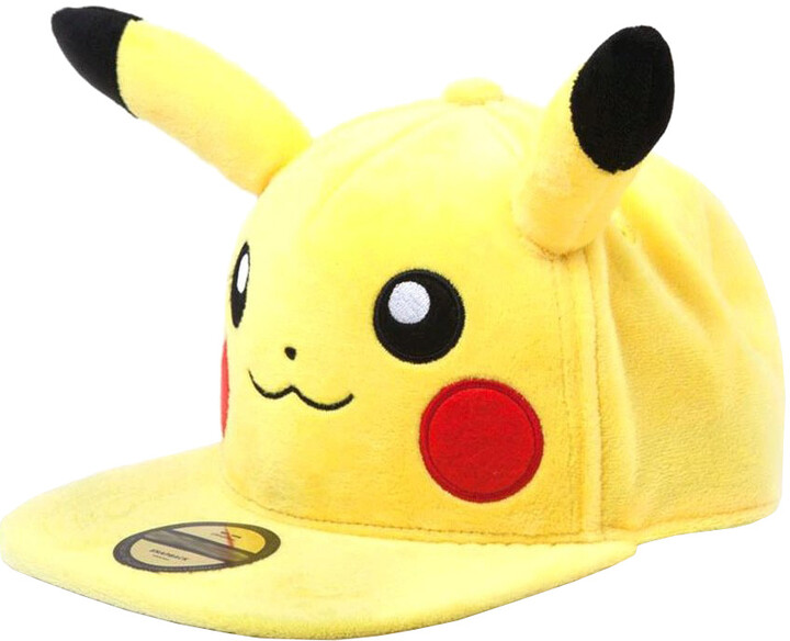 Kšiltovka Pokémon: Pikachu - Pikachu s ušima, nastavitelná_323076915