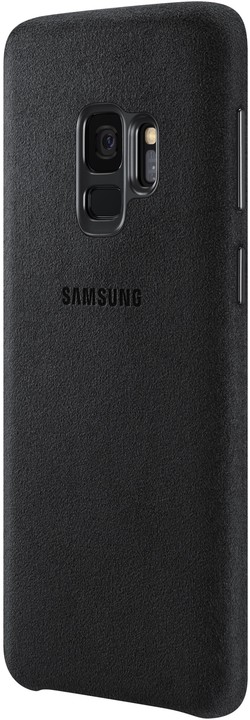 Samsung zadní kryt - kůže Alcantara pro Samsung Galaxy S9, černý_1946490852