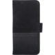 Holdit Wallet Case magnet Apple iPhone 6s,7,8 - Black Leath/Sued
