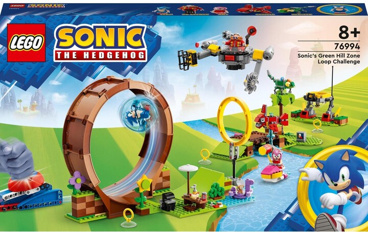 LEGO® Sonic the Hedgehog™ 76994 Sonicova smyčková výzva v Green Hill Zone_986124038