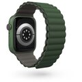 EPICO magnetický pásek pro Apple Watch 42/44/45mm, šedá/zelená_1785877024