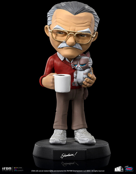 Figurka Mini Co. Marvel - Stan Lee with Grumpy Cat_1572251925