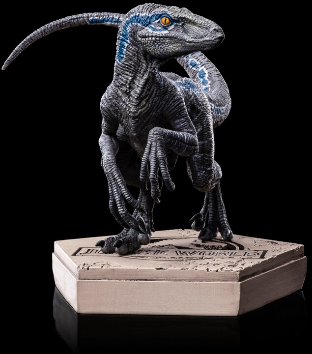 Figurka Iron Studios Jurassic Park - Velociraptor Blue B - Icons_771985383