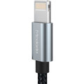 Mcdodo datový a napájecí kabel s certifikací MFI Lightning (1,2 m), šedá_315045802