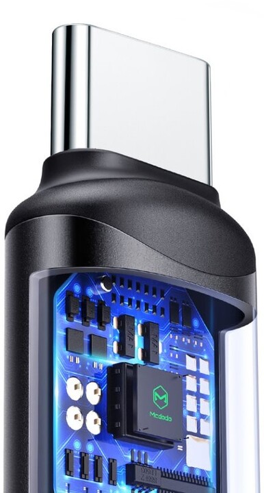 Mcdodo adaptér Lightning - USB-C, černá_1553464300