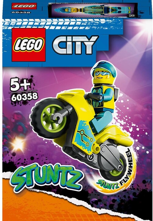 LEGO® City 60358 Kaskadérská kybermotorka_1438119913