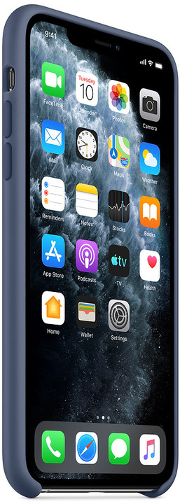 Apple silikonový kryt na iPhone 11 Pro Max, seversky modrá_614615346