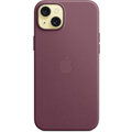 Apple kryt z tkaniny FineWoven s MagSafe na iPhone 15 Plus, morušově rudá_1405138312