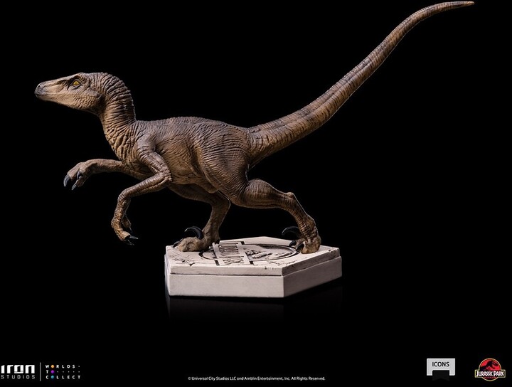 Figurka Iron Studios Jurassic Park - Velociraptor B - Icons_1868289643
