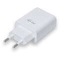 i-tec síťová nabíječka, 2x USB-A 2.4A, bílá_1457175494
