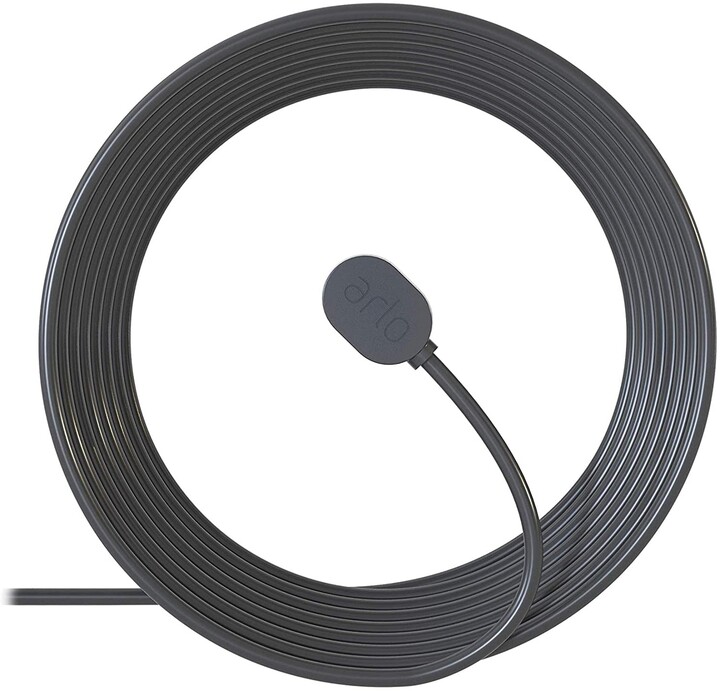 Arlo - magnetický nabíjecí kabel, černá_1454432476