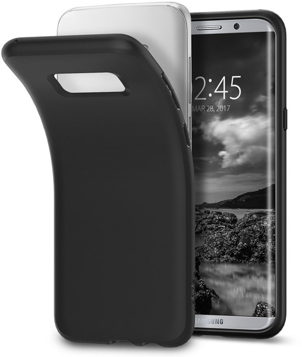 Spigen Liquid Crystal pro Samsung Galaxy S8+, matte black_760019252