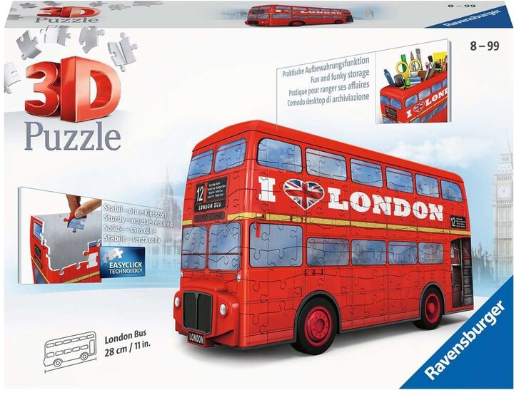 3D puzzle - Londýnský autobus, 216 dílků_1763326645