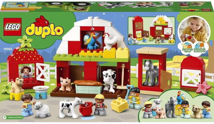 LEGO® DUPLO® Town 10952 Stodola, traktor a zvířátka z farmy_565525464