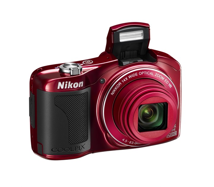 Nikon Coolpix L610, červená_254497866