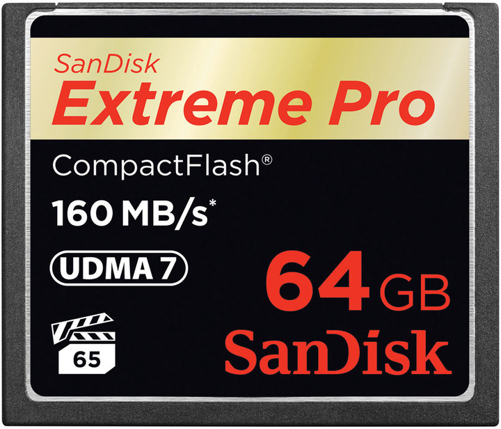 SanDisk CompactFlash Extreme Pro 64GB 160MB/s_747548360