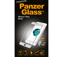 PanzerGlass ochranné sklo PREMIUM na displej pro Apple iPhone 7 Plus, stříbrná_618166362