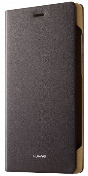 Huawei Folio pouzdro pro P8, hnědá_2076120106