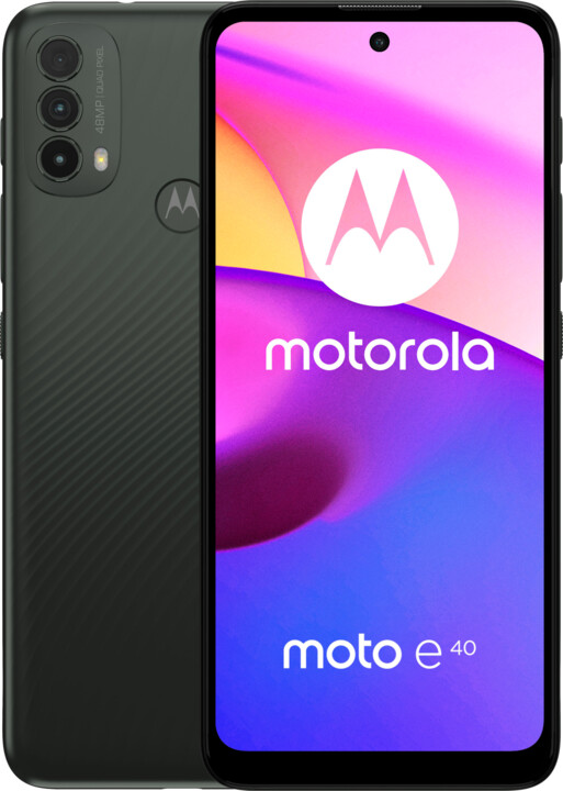 Motorola Moto E40, 4GB/64GB, Dark Cedar_813352362