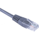 Masterlan COMFORT patch kabel UTP, Cat5e, 0,25m, šedá