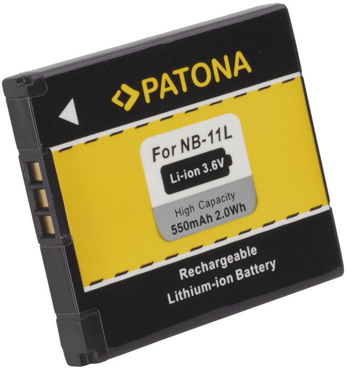 Patona baterie pro Canon NB11L 550mAh 3,6V Li-Ion_1699927318
