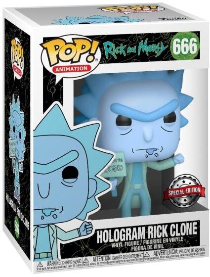 Figurka Funko POP! Rick and Morty - Hologram Rick Protes_34828368