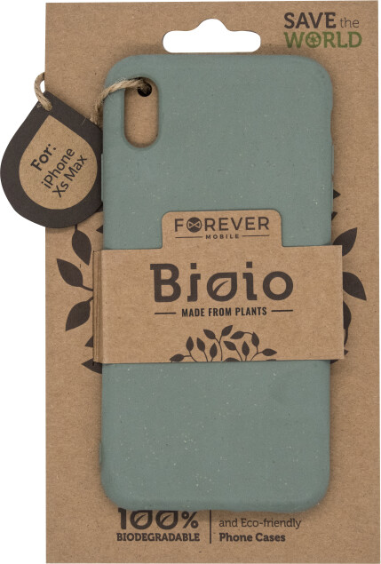 Forever Bioio zadní kryt pro iPhone XS Max, zelená_730124914
