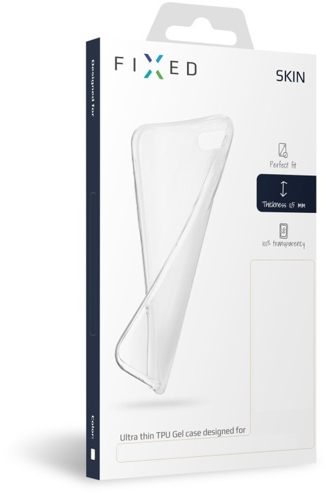 FIXED TPU gelové pouzdro pro Apple iPhone 7/8/SE 2020, čiré_1858678346