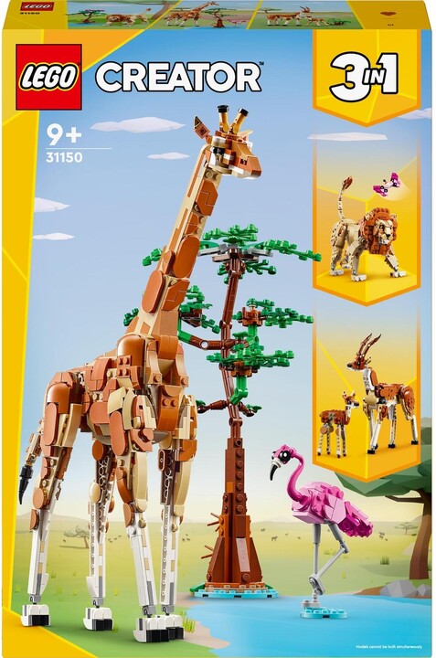 LEGO® Creator 31150 Divoká zvířata ze safari_1690058147