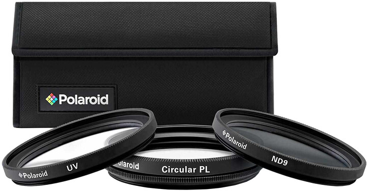 Polaroid Filter Kit 77mm UV MC, CPL, ND9_943563338