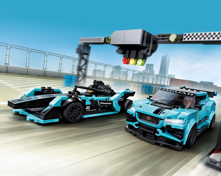 LEGO® Speed Champions 76898 Formula E Panasonic Jaguar Racing GEN2 car &amp; Jaguar I-PACE eTROPHY_235880992