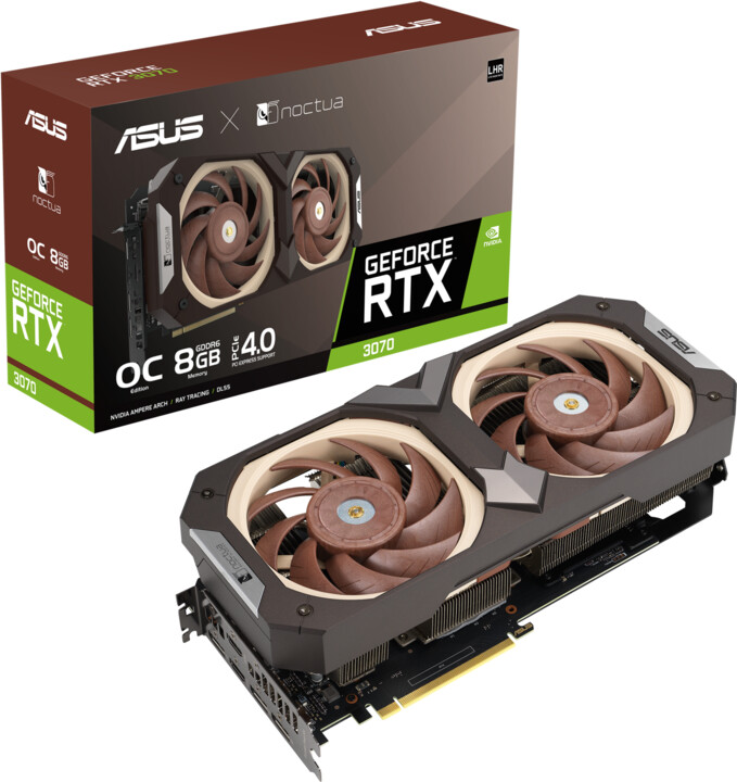 ASUS GeForce RTX3070-O8G-NOCTUA, 8GB GDDR6_906811088