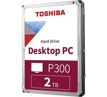 Toshiba P300, 3,5" - 2TB, BULK Poukaz 200 Kč na nákup na Mall.cz + O2 TV HBO a Sport Pack na dva měsíce