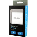 Sencor síťová nabíječka SCH 670, 1xUSB-C, PD, 45W, bílá_1994942885