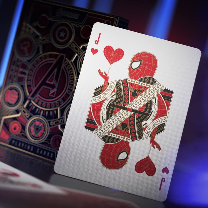 Hrací karty Avengers - Red