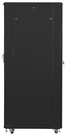 Lanberg FF01-8042-23B, volně stojící rozvaděč, 42U/800x1000, síťované dveře, černá_599581379