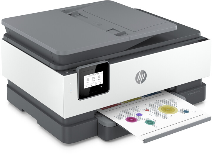 HP Officejet Pro 8012e multifunkční inkoustová tiskárna, A4, barevný tisk, Wi-Fi, HP+, Instant Ink