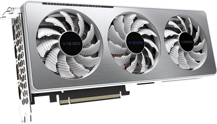 GIGABYTE GeForce RTX 3060 TI VISION OC 8G, LHR, 8GB GDDR6_1635425671