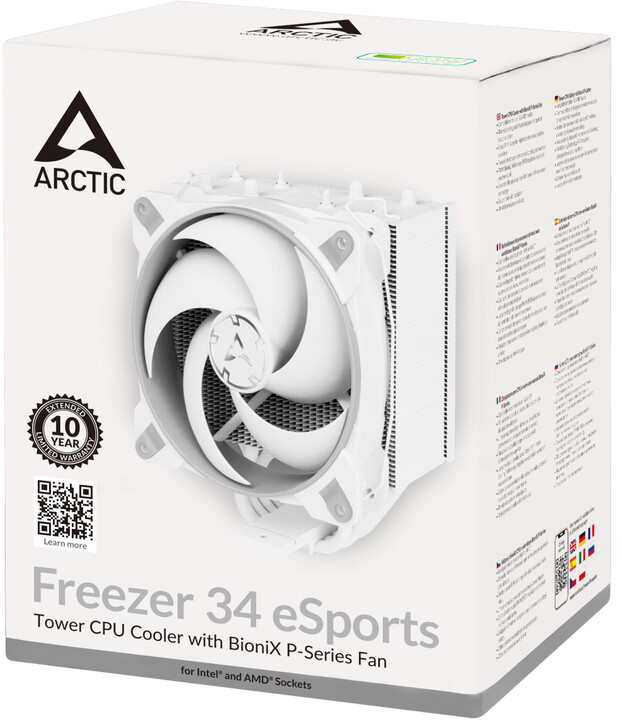 Arctic Freezer 34 eSports, šedá/bílá_229829697