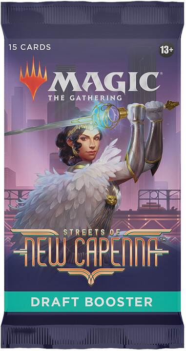 Karetní hra Magic: The Gathering Streets of New Capenna - Draft Booster (15 karet)_1989824189