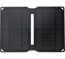 Sandberg solární nabíječka, 2xUSB, 10W, černá Poukaz 200 Kč na nákup na Mall.cz