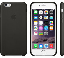 Apple Leather Case pouzdro pro iPhone 6, černá_1118590085