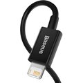 BASEUS kabel Superior Series USB-A - Lightning, rychlonabíjecí, 2.4A, 1m, černá_1224202675
