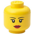Úložný box LEGO Hlava - dívka (mini)_55073852