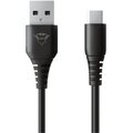 Trust napájecí kabel GTX266 USB-C - USB-A pro PS5 ovladač DualSense, Play &amp; Charge, 3m, černá_1186660041