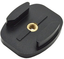Apei Outdoor Aluminium Tripod Camera Mount Adapter (black) for GoPro 4/3+/3/2/1_1097369874