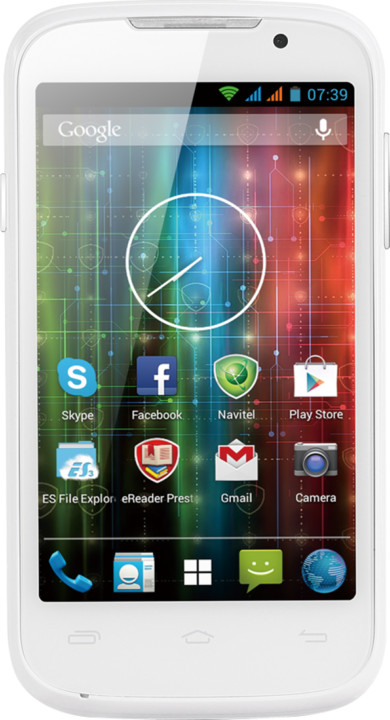 Prestigio MultiPhone 3400 DUO, bílá_1373806524