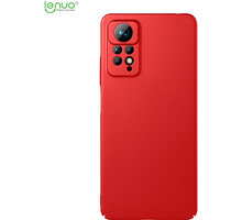 Lenuo Leshield zadní kryt pro Xiaomi Redmi Note 11 Pro/Pro 5G, červená_1023031604